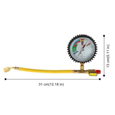 Cabilock Nitrogen Pressure Tester Air Conditioner Refrigeration Leak Test Gauge HVAC Gas Pressure Test Kit for Automotive and Home Ac Systems in Kuwait