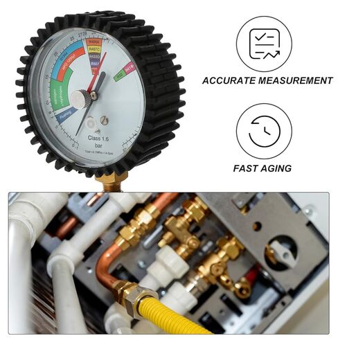 Cabilock Nitrogen Pressure Tester Air Conditioner Refrigeration Leak Test Gauge HVAC Gas Pressure Test Kit for Automotive and Home Ac Systems in Kuwait