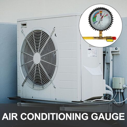 Cabilock Nitrogen Pressure Tester Air Conditioner Refrigeration Leak Test Gauge HVAC Gas Pressure Test Kit for Automotive and Home Ac Systems in Kuwait