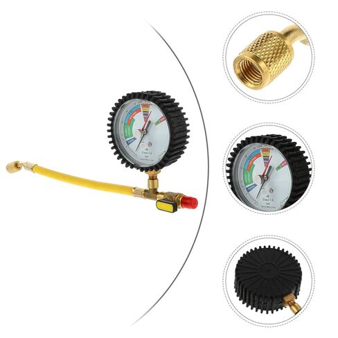 Cabilock Nitrogen Pressure Tester Air Conditioner Refrigeration Leak Test Gauge HVAC Gas Pressure Test Kit for Automotive and Home Ac Systems in Kuwait