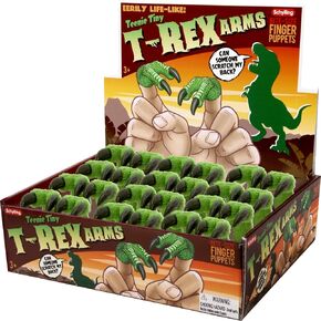 Schylling Teenie Tiny T-Rex Arms Finger Puppet in Kuwait