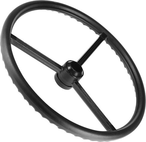 Caltric Steering Wheel Compatible with Ford/New Holland 8N NAA NAB Tractors D6NN3600B 18" in Kuwait