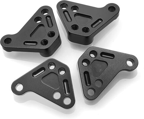 قطع غيار RC متوافقة مع Traxxas لـ MAXX 89086-4 لـ WideMaxx 1/10 Rc قطع غيار السيارات المعدنية الأمامية والخلفية ممتص الصدمات دعامة تثبيت سفلية in Kuwait