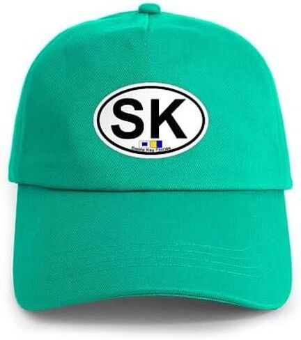 CafePress Siesta Key FL Oval Design Cap Adjustable Baseball Cap in Saudi Arabia