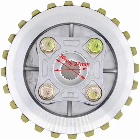 Motorcycle Clutch Disc Friction Plate Clutch Friction Pressure Plates Kit for CRF125 F CRF125F CRF125FB 2006-2017 Motorcycle Disc Engine Plate in Kuwait
