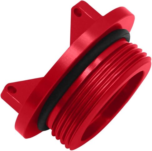 غطاء حشو زيت محرك CNC للدراجات النارية متوافق مع BMW S1000RR 2009-2024 S1000R 2013-2019 S1000XR 2014-2024، M24 x 2 (أحمر، S1000RR) in Kuwait