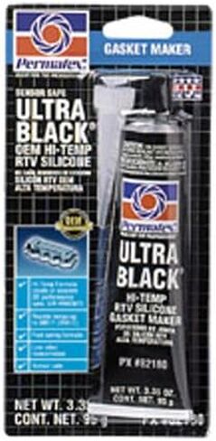 PERMATEX ULTRA BLACK GASKET MAKER 3.35 OZ TUBE، الشركة المصنعة: PERMATEX، رقم القطعة المصنعة: 82180-AD، صورة المخزون - قد تختلف الأجزاء الفعلية. in Kuwait