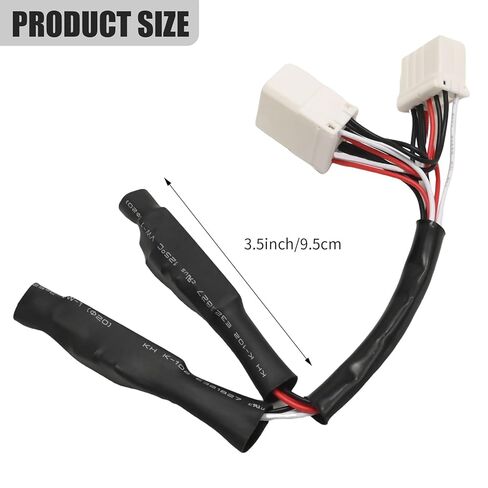 LED Turn Signal Load Equalizer, Plug and Play Blinker Resistor, Motorcycle Turn Signal Load Equalizer, Replacement for Harley Elecra Glide Street Glide Road Glide Road King Softail Dyna in Saudi Arabia