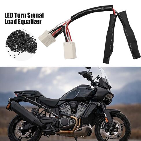 LED Turn Signal Load Equalizer, Plug and Play Blinker Resistor, Motorcycle Turn Signal Load Equalizer, Replacement for Harley Elecra Glide Street Glide Road Glide Road King Softail Dyna in Saudi Arabia