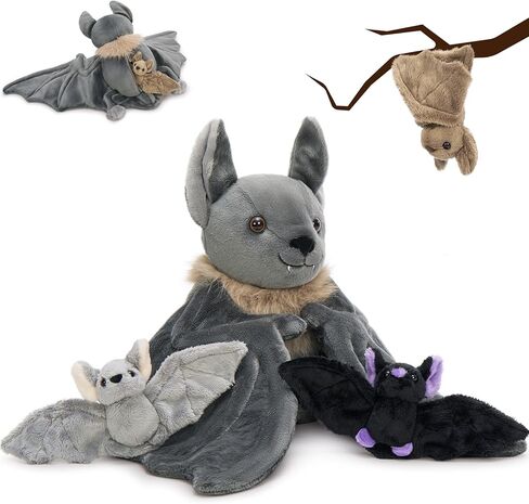 Tezituor 5Pcs Sloth Stuffed Animal Set, 22 inch Large Pregnant Stuffed Sloth Plushies with 4 Cute Babies Toy, Realistic Bradypod Plush Body Pillow Birthday Easter Gift Decor for Girl Boy in Saudi Arabia