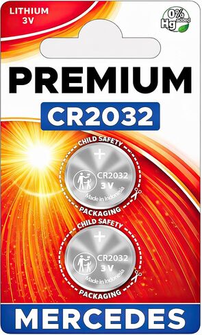 SHI Key Fob Battery Replacement CR2032 for Mercedes-Benz (GLE Sprinter GLC C-Class GLS GLB E-Class S-Class GLA G-Class A-Class CLA EQS EQE EQB AMG GT) Smart Remote in Saudi Arabia