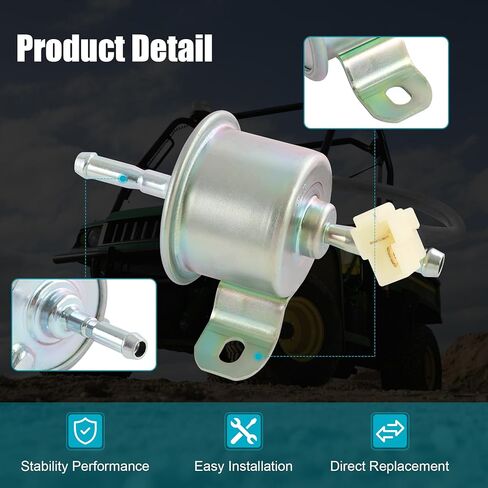 Electric Fuel Pump AM876265 Replacement for John Deere Gator HPX Pro 2020 4020 4x2 4x4 Trail HPX in Kuwait