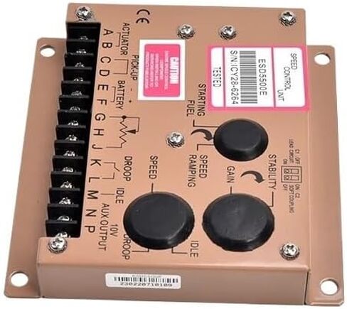 ESD5500E Dual Capacitor Genset Controller Engine Speed Regulator esd 5500e(Original ESD 5500E) in Kuwait