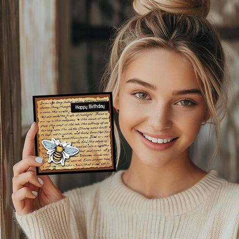GLOBLELAND 2 ورقة خلفية النص ختم واضح لسكرابوكينغ صحيفة الملمس سيليكون طوابع خلفية مكتوبة بخط اليد خلفية شفافة مجموعة ختم لصنع بطاقة DIY النقش اليومية in Kuwait