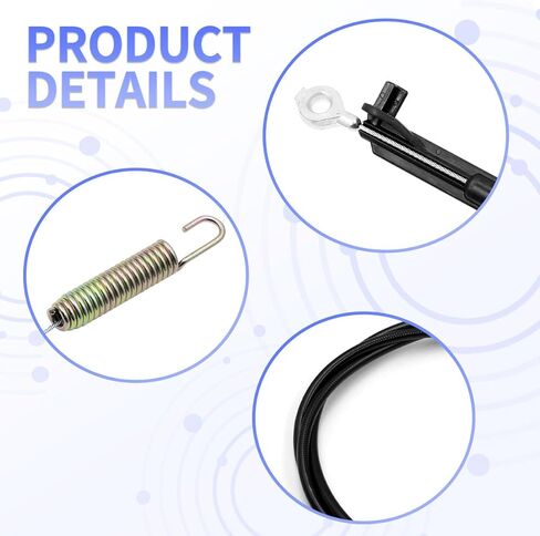 108-8155 Brake Cable Replacement for Toro 20056, 20058, 20093, 20383, 20793, 20795, 21383 Super Recycler Walk-Behind Mowers Replace Stens 290-848 in Saudi Arabia