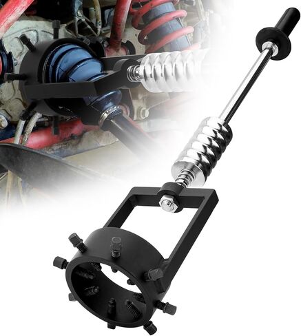 3.75" CV Axle Puller Tool with 8 Bolts, Axle Shaft Removal Tool, Slide Hammer Puller Set Heavy-Duty for UTV/ATV, Trucks in Saudi Arabia