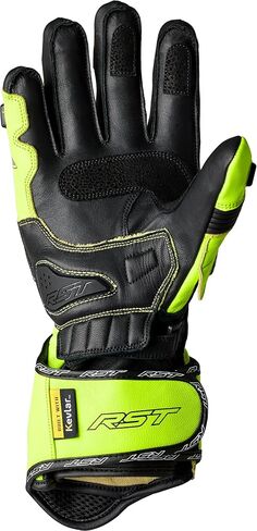 قفاز دراجة نارية RST Tractech EVO 4 CE (أصفر نيون/أسود/أسود، US 12) in Kuwait