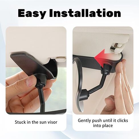 Car Mirror for Baby,360° Adjustable HD Rear View Mirrors Provides a Wide Field of Vision & Observation of the Rear Seat, Auto Convex Mirrors Baby Mirror for Car, Universal Fit (Clip) in Saudi Arabia