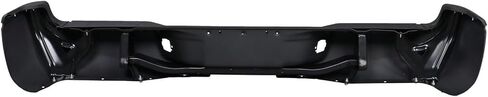 Black Rear Step Bumper Compatible with Toyota Tacoma 2005-2015 Steel w/brackets/pads Fleet Styleside in Saudi Arabia