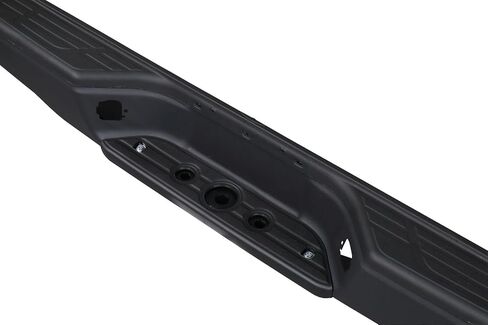 Black Rear Step Bumper Compatible with Toyota Tacoma 2005-2015 Steel w/brackets/pads Fleet Styleside in Saudi Arabia