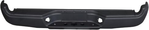 Black Rear Step Bumper Compatible with Toyota Tacoma 2005-2015 Steel w/brackets/pads Fleet Styleside in Saudi Arabia