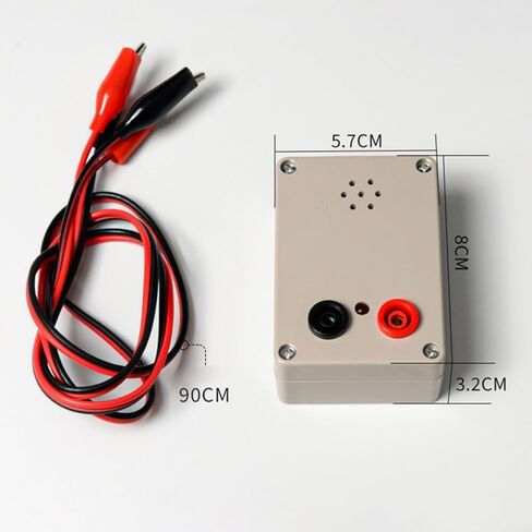 9V Continuity Tester With Buzzer And Indicator Light For Electrical Circuit Checks For PCB,Switch,And Product Testing(B) in Saudi Arabia