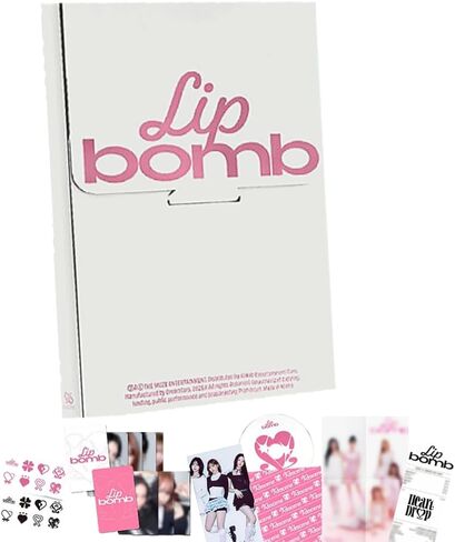 ألبوم Rescene Lip Bomb الثالث المصغر [إصدار البلسم] كتاب صور + قرص مضغوط صغير + بطاقتين ضوئيتين + ملصق + ورق كلمات الأغاني (Bloom) in Kuwait