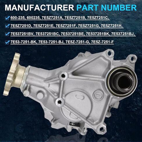 علبة نقل الوحدة التفاضلية لوحدة إقلاع الطاقة AWD PTO PTU علبة نقل 7E5Z7251A 7E5Z7251H for Fusion 2007-2012، لـ Lincoln MKZ 2007-2012، لـ Mercury Milan 2006-2012 OE 600-235 7E537251BV in Kuwait