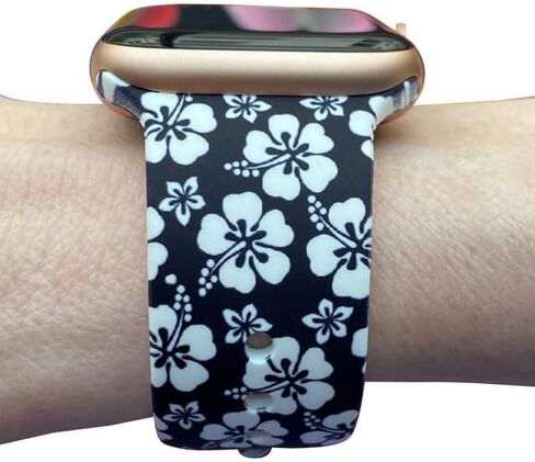 سوار ساعة زهري - متوافق مع أساور iwatch 45 مم 44 مم 42 مم 41 مم 40 مم 38 مم بديل لسلسلة iWatch 9 8 7 6 5 4 3 2 1 se in Kuwait