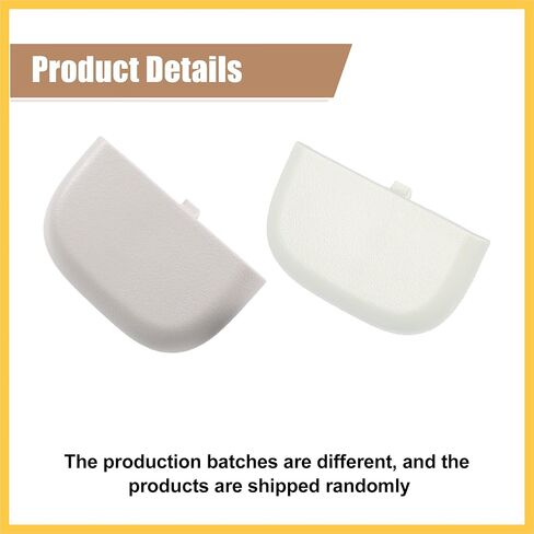 2 Set Gray Iron Sun Visor Cap Clip Clip Retainer No.DS7Z-54672A40-AF/DS7Z4273AA/DS7Z-9904132-A for Ford Fusion 2013-2016 for Lincoln MKZ 2013-2016 Auto Replacement Parts in Kuwait
