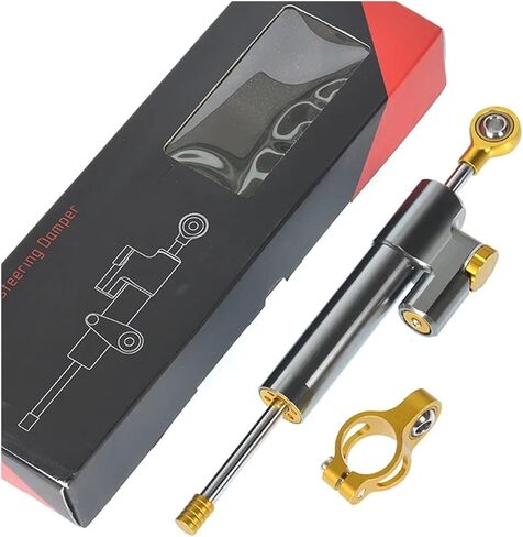 مجموعة دعامة تثبيت مثبط التوجيه للدراجات النارية لسوزوكي لـ GSX-S1000 2016-2024 لـ GSXS1000 2017-2023 (الجيش الأخضر) in Kuwait