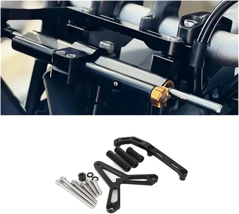 Innovative Motorcycle Steering Damper Stabilizer Bracket Mount Kit Compatible with 9 900 GT 2021 2022 2023 in Saudi Arabia