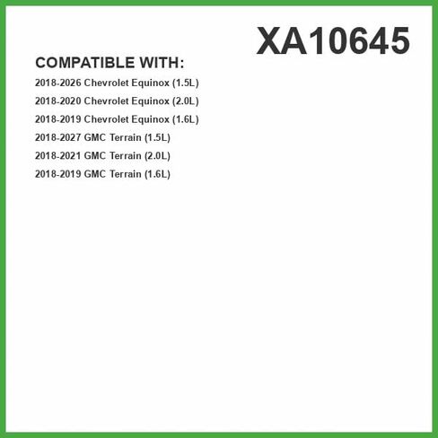 فلتر هواء المحرك الفاخر من ECOGARD XA10645 يناسب شيفروليه إكوينوكس 1.5 لتر 2018-2022، إكوينوكس 2.0 لتر 2018-2020، إكوينوكس 1.6 لتر ديزل 2018-2019 | جي إم سي تيرين 1.5 لتر 2018-2022، تيرين 2.0 لتر 2018-2020 in Saudi Arabia