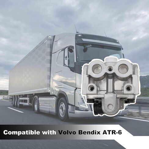 Air Brake Relay Traction Valve Compatible with Volvo Bendix ATR-6 Trailer Replace K078420 K07095 2602215C91 85135349 in Saudi Arabia