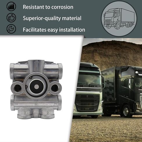 Air Brake Relay Traction Valve Compatible with Volvo Bendix ATR-6 Trailer Replace K078420 K07095 2602215C91 85135349 in Saudi Arabia