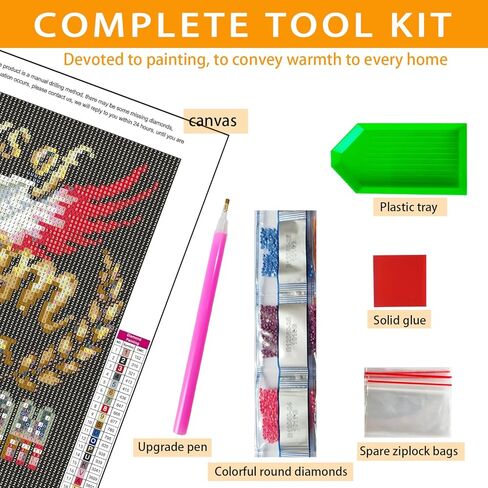 USZDL العلم الأمريكي مجموعات الفن الماس للبالغين، DIY جولة الحفر الكامل 5D مجموعات الطلاء الماس للمبتدئين، يوم الاستقلال النسر الماس النقاط لوحات صورة جوهرة الفن مجموعات، ديكور جدار المنزل 12X16 في in Kuwait