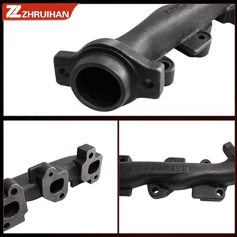 Right Exhaust Manifold Kit With 2004-2010 Dakota, 2004-2009 Durango, 2004-2010 Ram 1500 Pickup, 2006-2009 Raider, 2011-2012 1500, 2011 Dakota 3.7L V6, OE: 674-416 EPA in Saudi Arabia