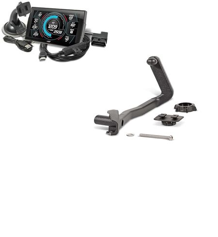 Edge Insight CTS3 Touch Screen Gauge Monitor 84130-3 & A-Pillar Mount 38603 Compatible with 2019-2020 Ram 1500/2500/3500 Diesel 6.7 6.4 5.7 HEMI V8 Gas Cummins in Saudi Arabia