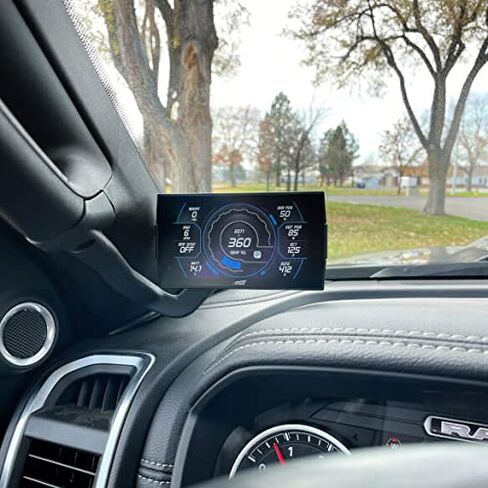 Edge Insight CTS3 Touch Screen Gauge Monitor 84130-3 & A-Pillar Mount 38603 Compatible with 2019-2020 Ram 1500/2500/3500 Diesel 6.7 6.4 5.7 HEMI V8 Gas Cummins in Saudi Arabia