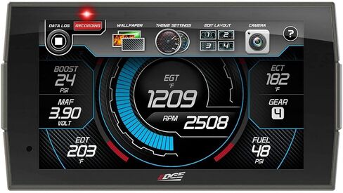 Edge Insight CTS3 Touch Screen Gauge Monitor 84130-3 & A-Pillar Mount 38603 Compatible with 2019-2020 Ram 1500/2500/3500 Diesel 6.7 6.4 5.7 HEMI V8 Gas Cummins in Saudi Arabia