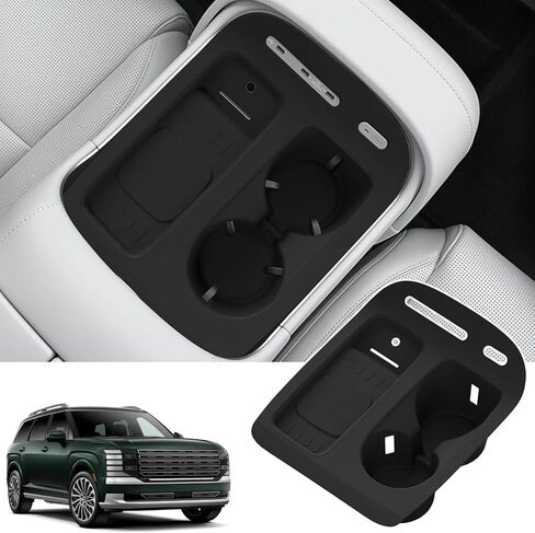 لوحدة التحكم المركزية للخط العربي الجديدة لعام 2026 من Hyundai Palisade، درج منظم بطبقة مزدوجة، مسند الذراع الأوسط، حجرة التخزين، الملحقات الداخلية - (فقط لوحدة التحكم المركزية ذات الفتح المزدوج) in Kuwait