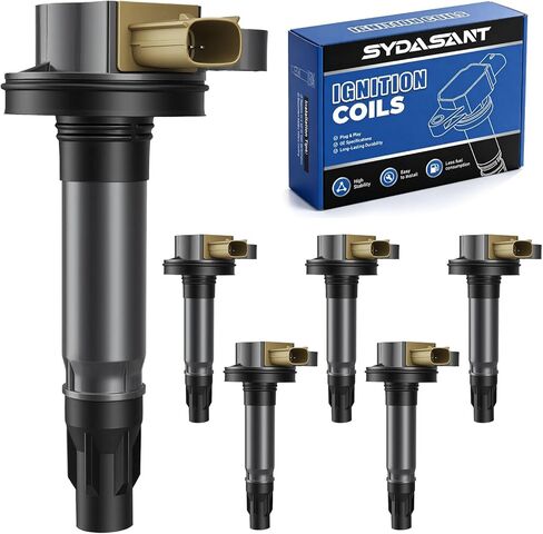 حزم ملف الإشعال 6 متوافقة مع 3.5 V6 Ecoboost 2011-2016 Ford F150، 2013-2019 Ford Expedition Explorer Flex Taurus Transit Lincoln MKS MKT يستبدل UF646 DG549 in Kuwait