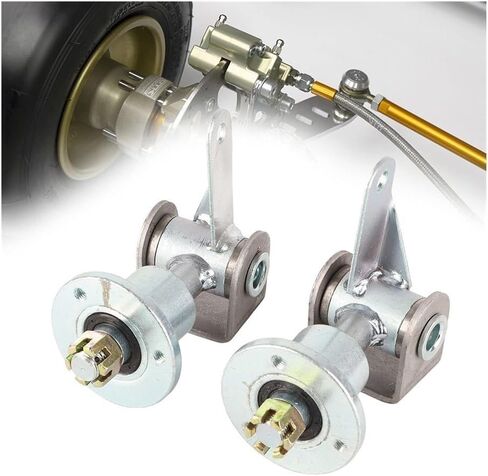 17mm 3 Stud Front Hub Bearing Flange Steering Spindle Fit for 5in Tire Quad Bike ATV Go Kart in Saudi Arabia