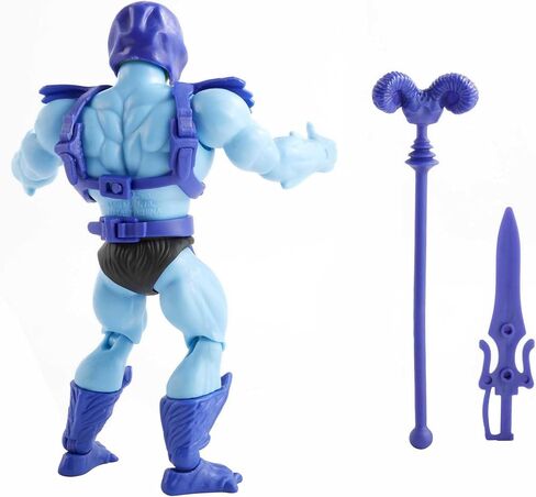 Masters of the Universe Origins Action Figure Skeletor, 5.5 Inch 1980s Motu TV Villain, Detailed Design with Harness, Havoc Staff & Sword in Kuwait