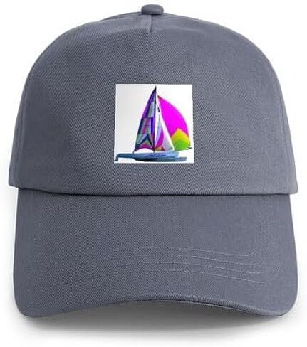 CafePress Hobie Cat Art Cap قبعة بيسبول قابلة للتعديل in Saudi Arabia