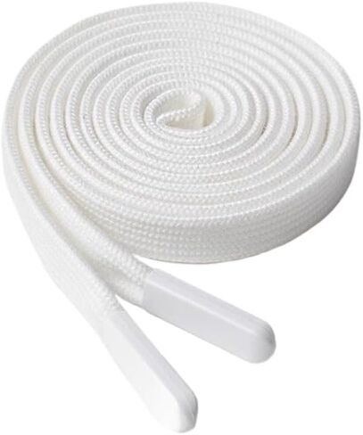2pcs Flat Hoodie Drawstring Cords Replacement, 55inch Drawstrings with Easy Threaders for Sweatpants Shorts Pants Jackets(Beige) in Kuwait