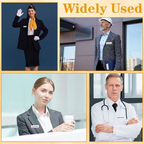 Xindojuz 25 قطعة اسم العلامة، علامات اسم فارغة التسامي المعدنية مع دبابيس حامل شارات أسماء معرف فارغة مع مقاطع مخصصة لطلاب المدارس العاملين في المكاتب، صناعة شارات شخصية (2.95 × 0.95 بوصة) in Kuwait