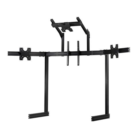 Next Level Racing Elite Free Standing Quad Monitor Stand - Black Edition (NLR-E037) in Saudi Arabia