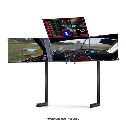 Next Level Racing Elite Free Standing Quad Monitor Stand - Black Edition (NLR-E037) in Saudi Arabia