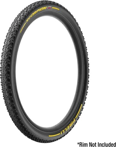 Pirelli Scorpion XC RC Yellow Label (29 x 2.4) Peak Performance for Demanding XC Racing SmartGRIP Compound ProWALL Technology Versatile Tread Design (1 Tire) in Saudi Arabia